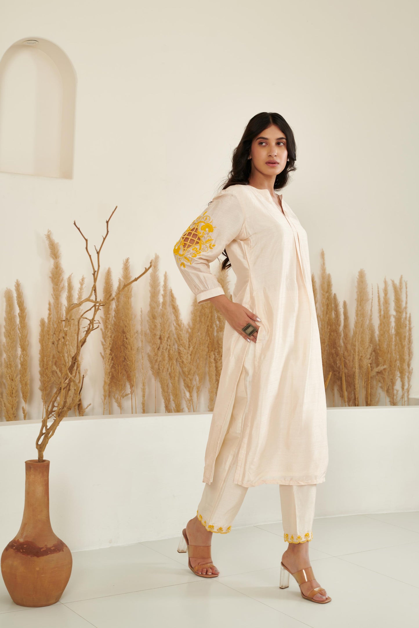KoSi Kurta Set - Ivory