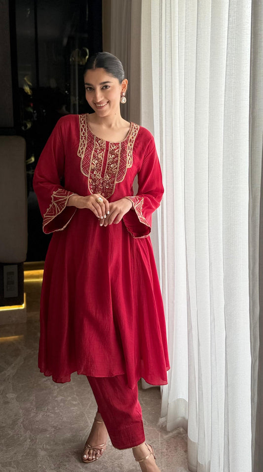 Roseate Choga Set