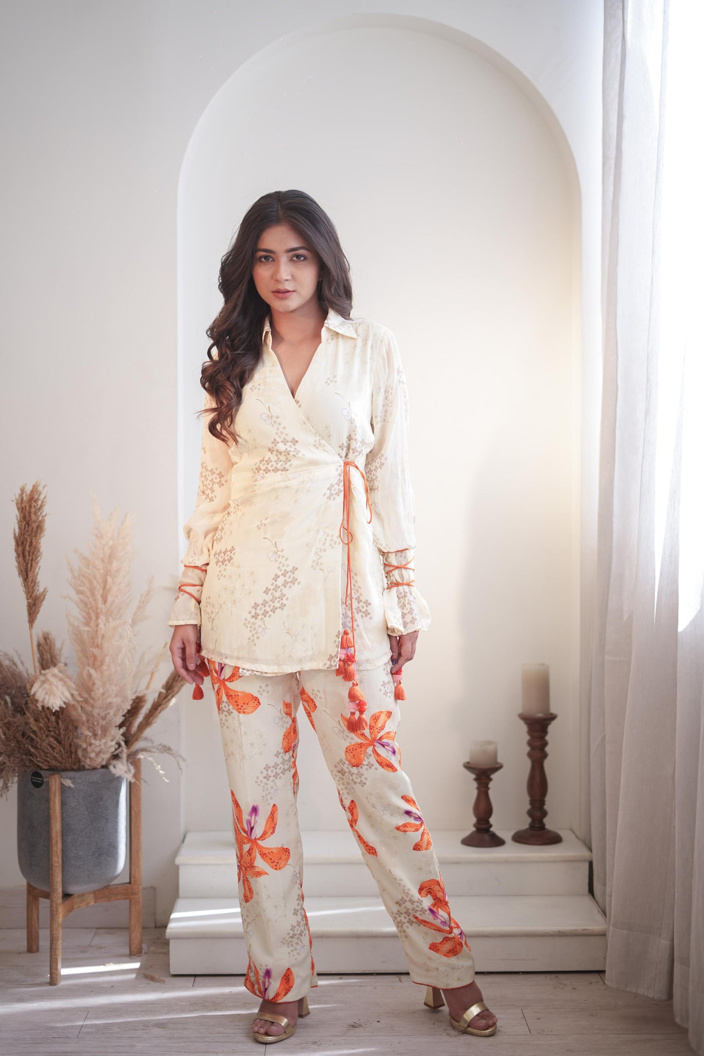 Misty Ivory Wrap Set