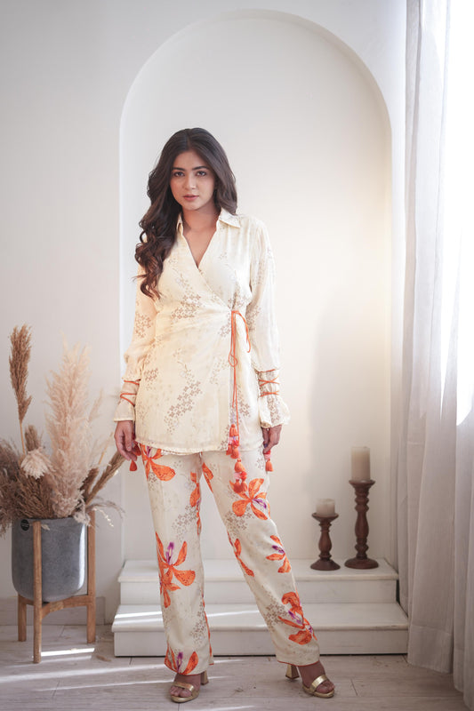Misty Ivory Wrap Set