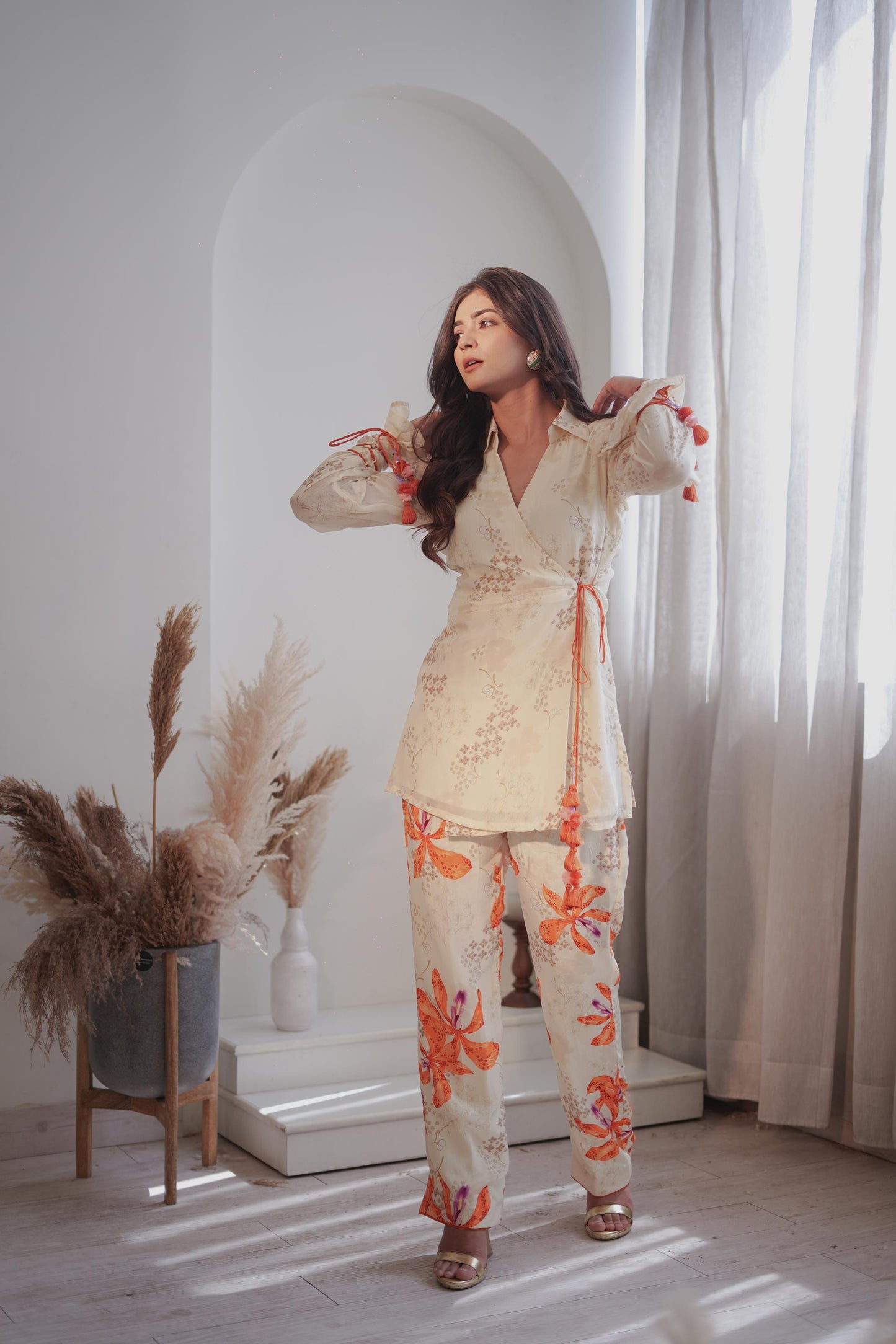 Misty Ivory Wrap Set