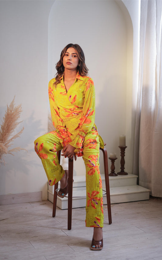 Luminous Lime Wrap Set