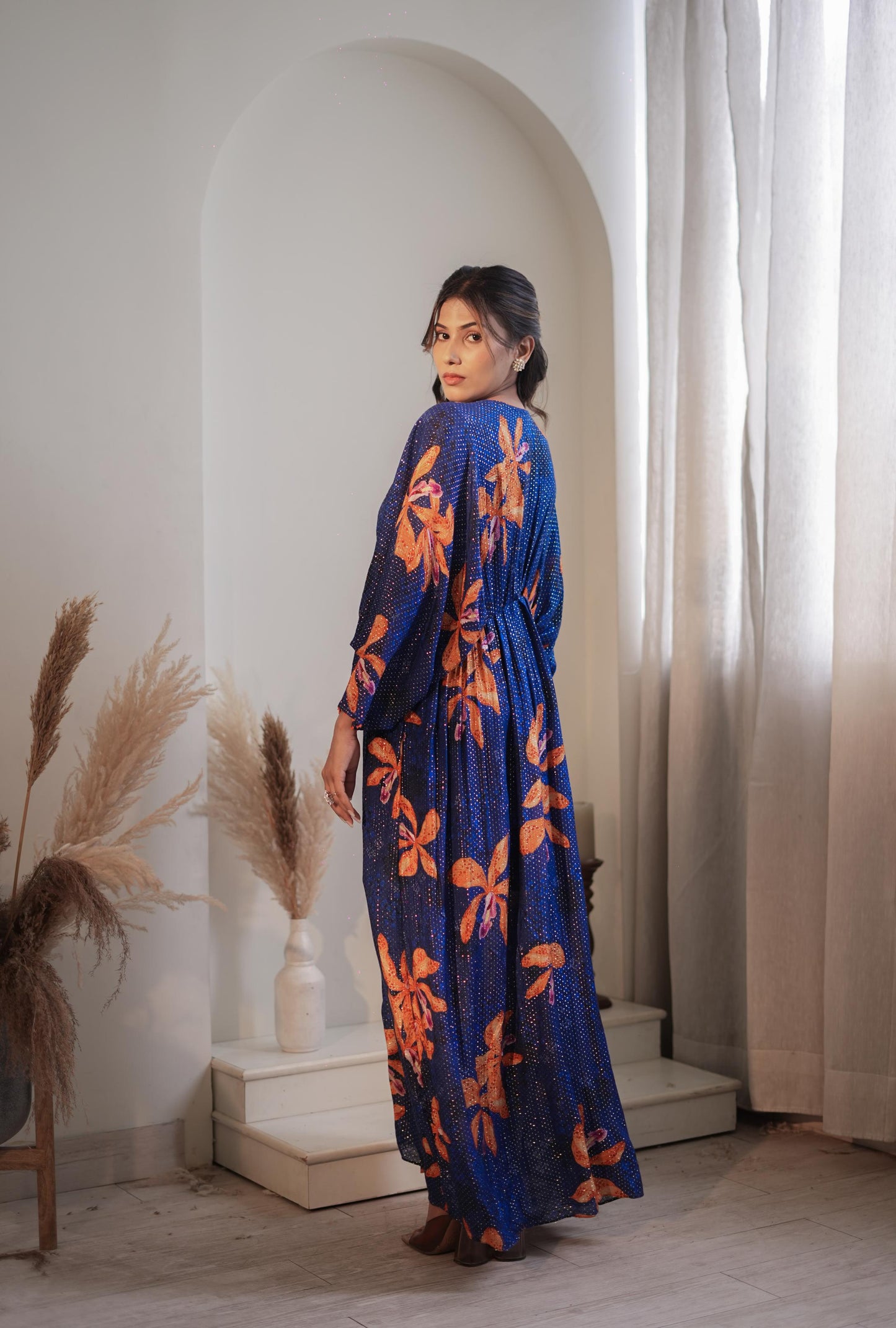 Royal Blue Lily Kaftan