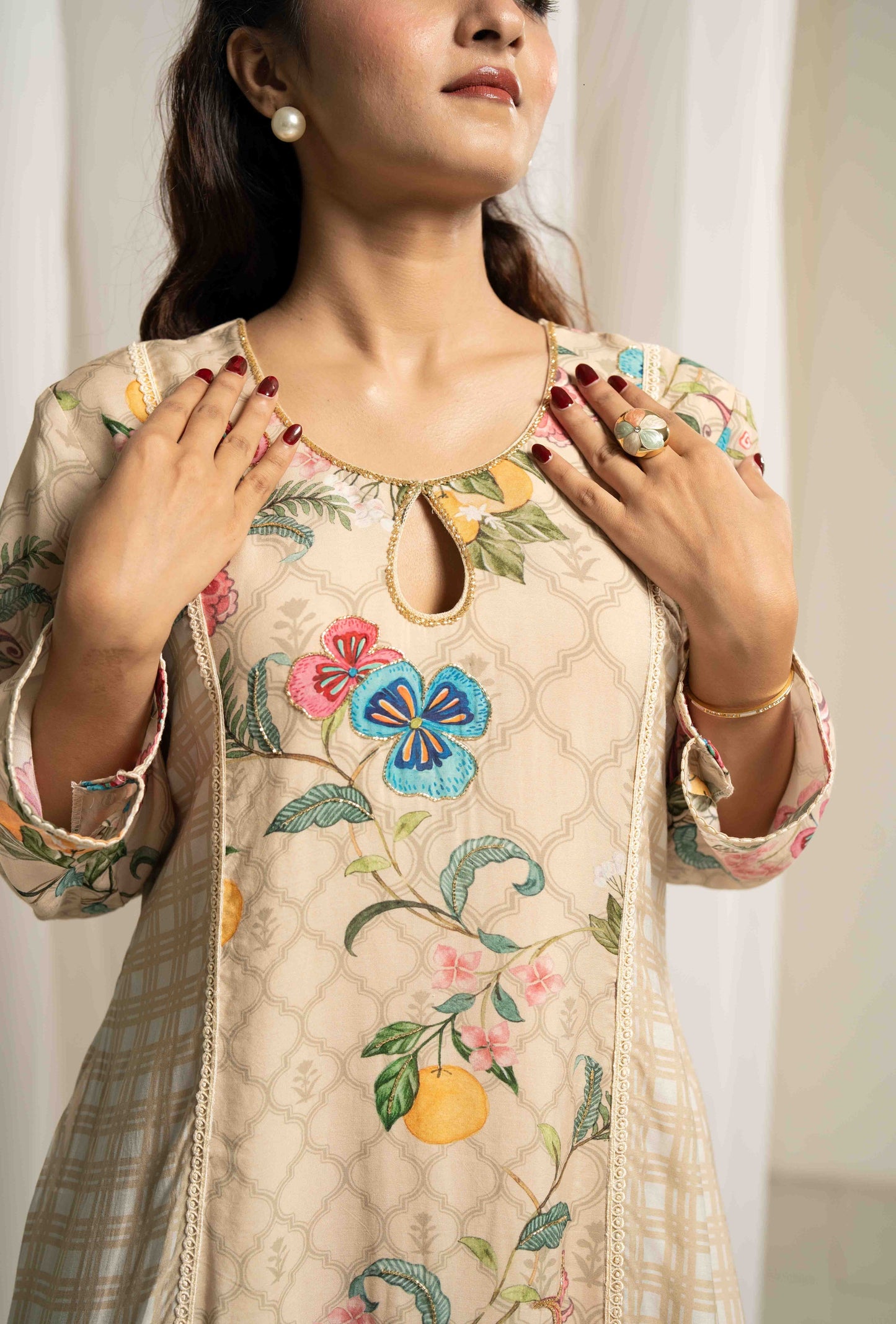 MIMOSA PANEL KURTA SET