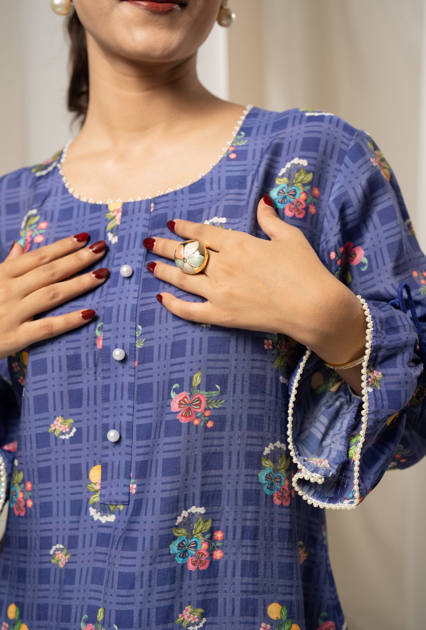 INDIGO CO-ORD SET
