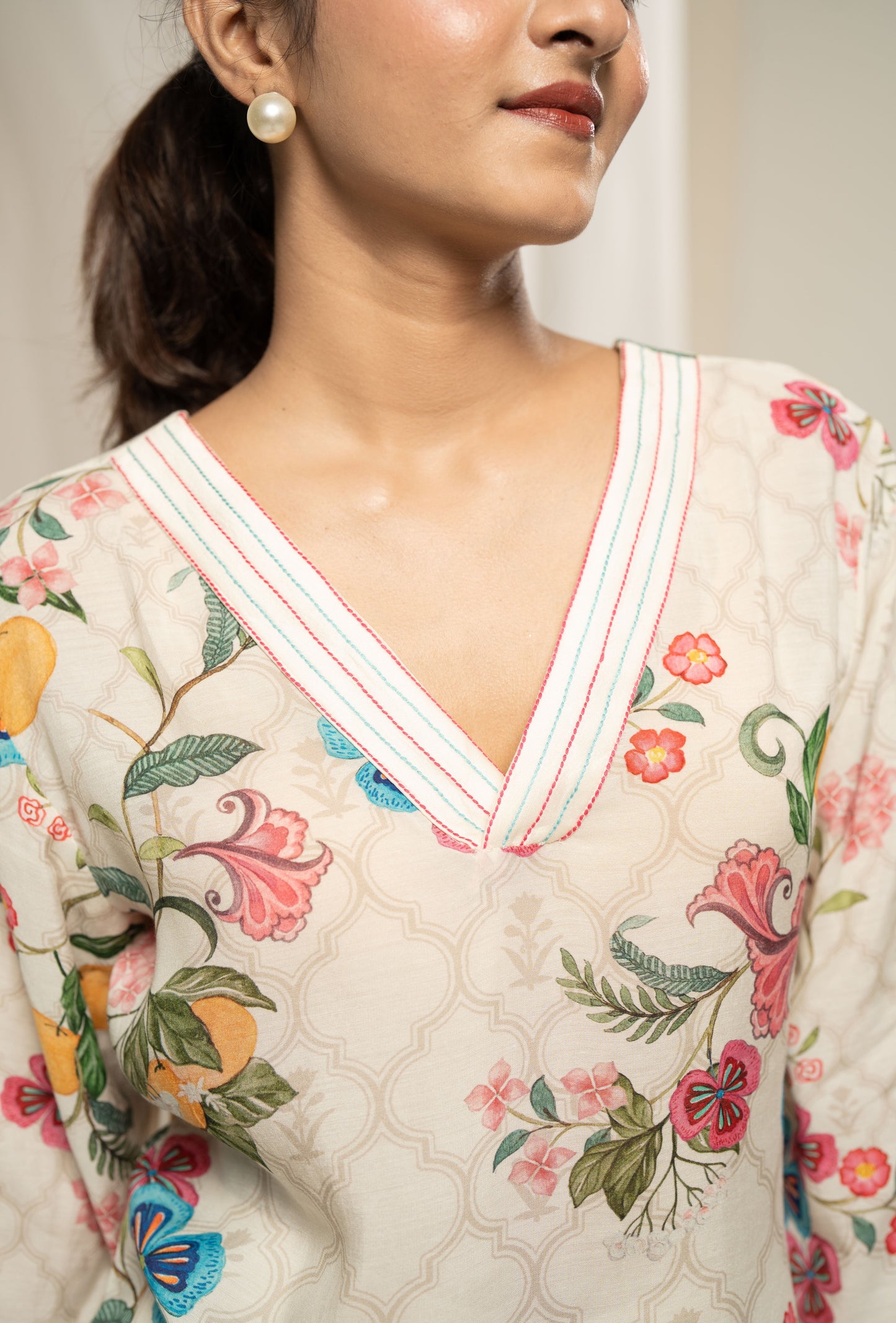 OYSTER TUNIC SET