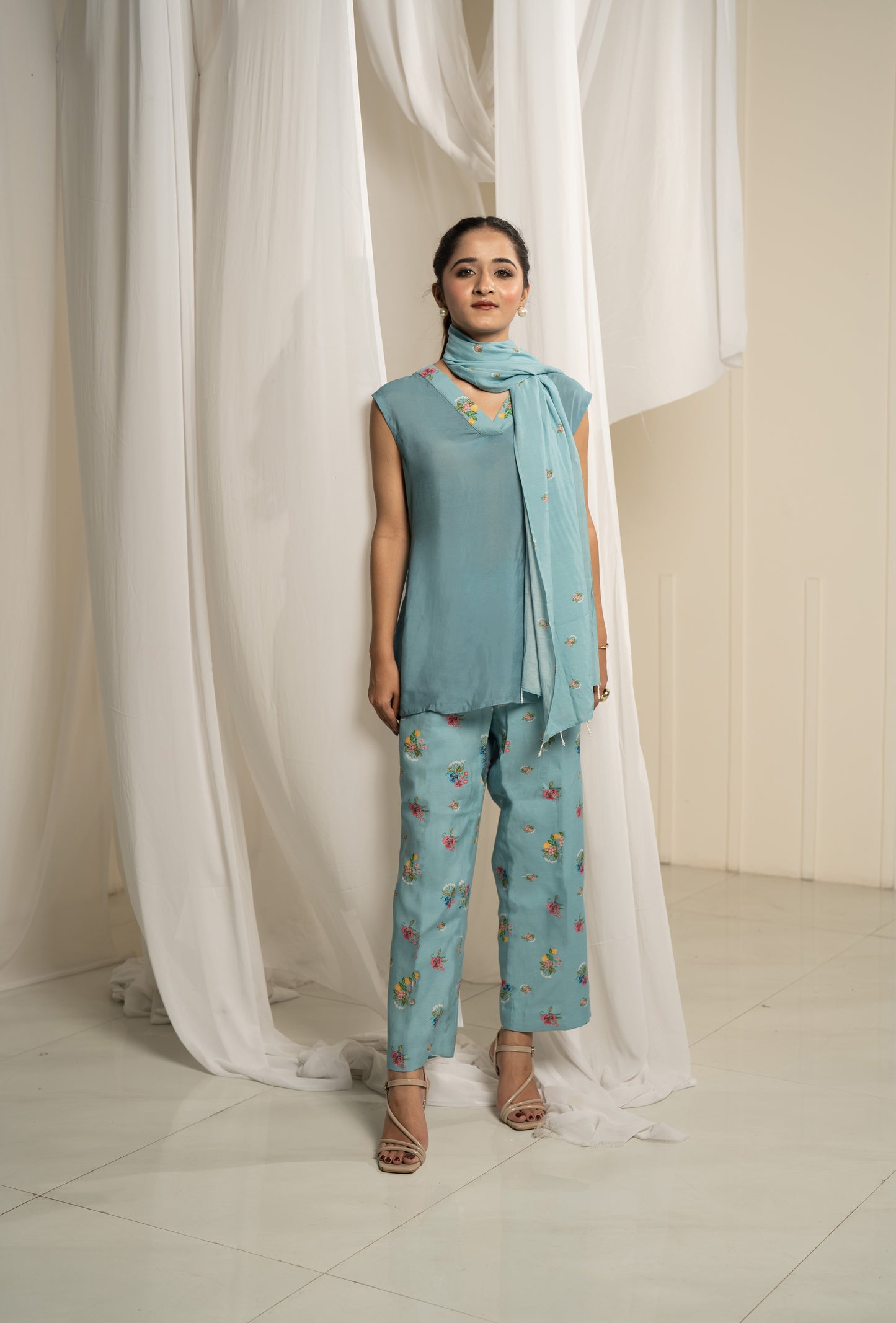 AQUA CO-ORD SET