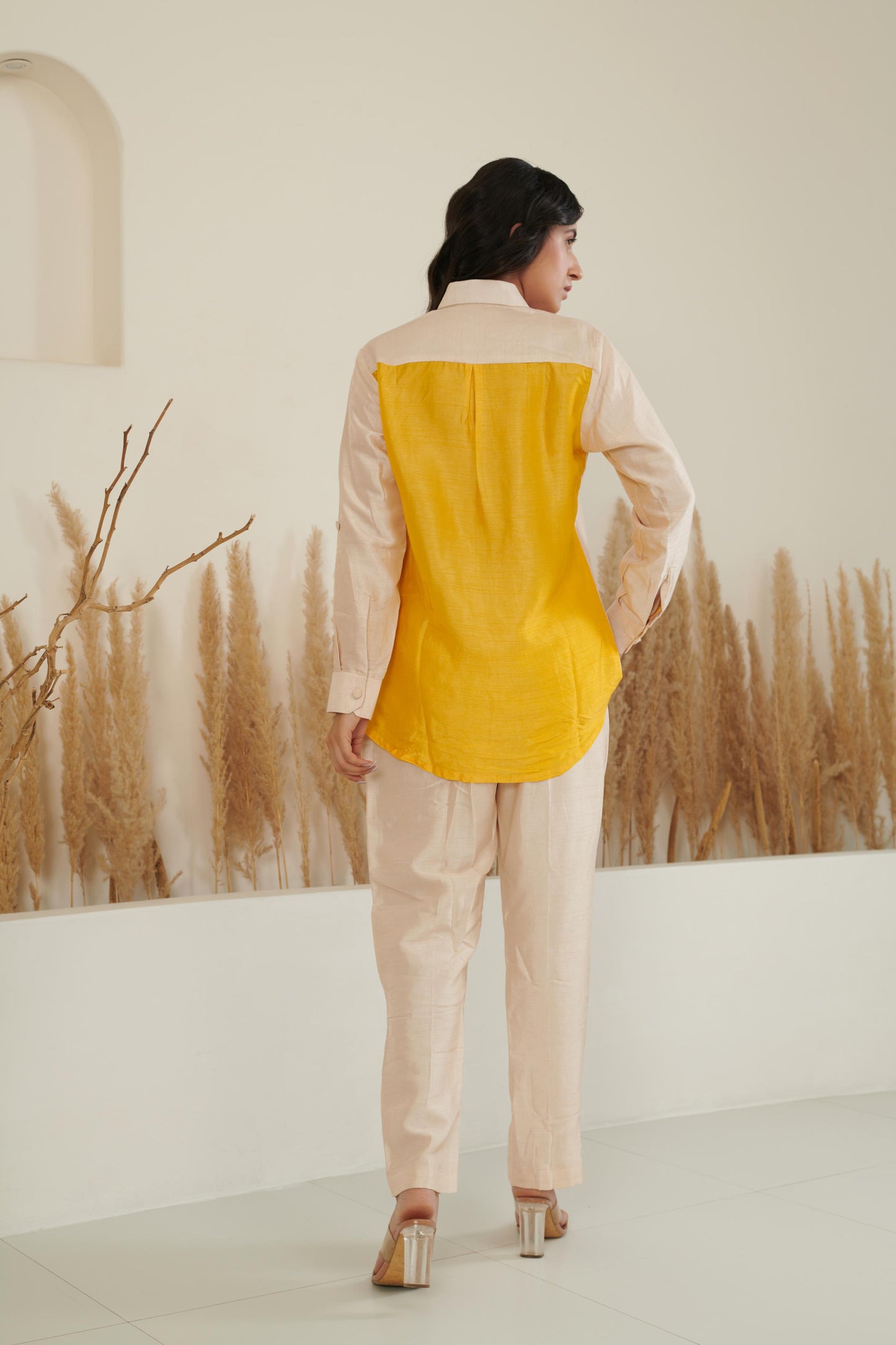 Kai Silk Co-ord - Ivory