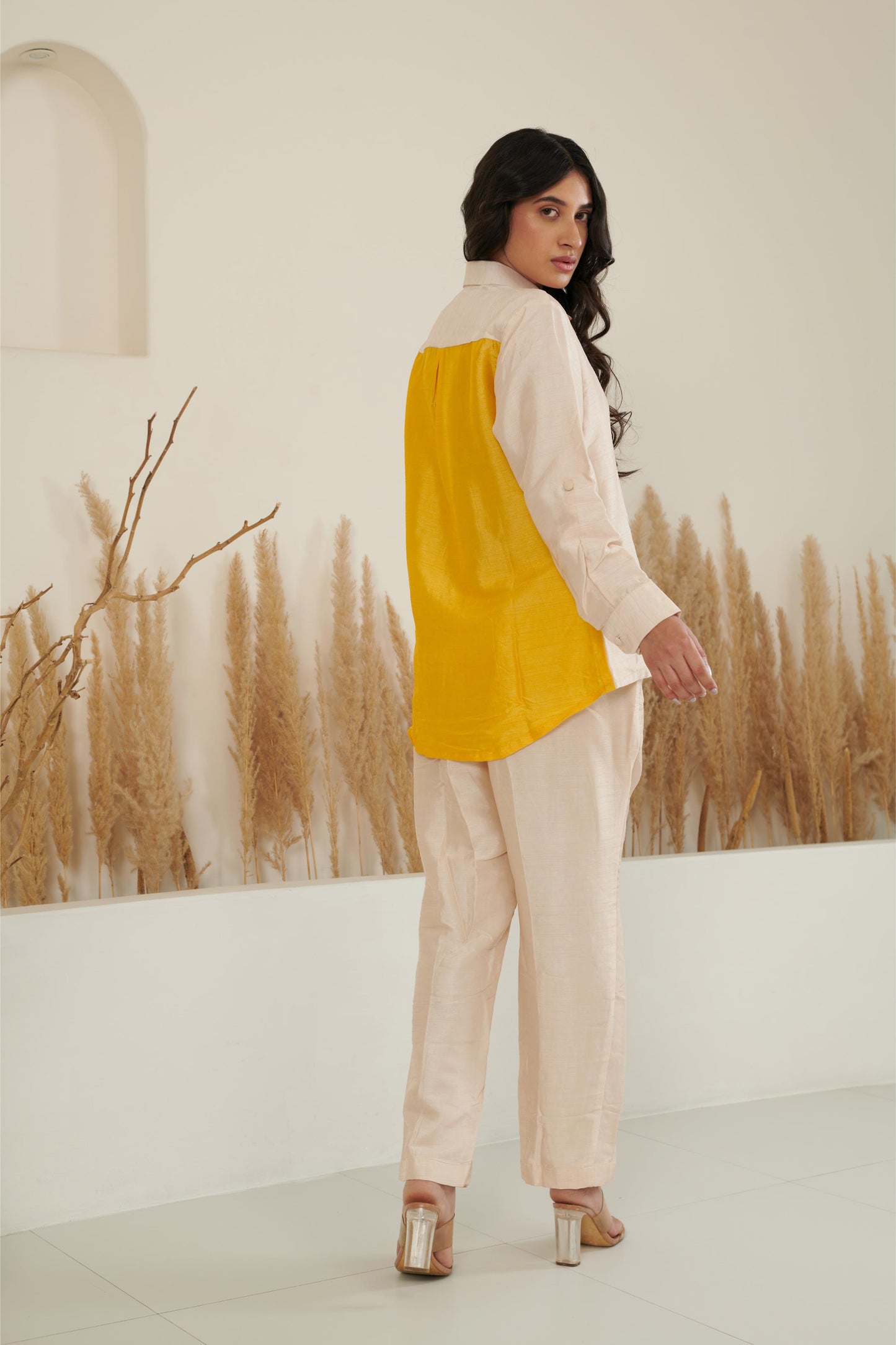 Kai Silk Co-ord - Ivory