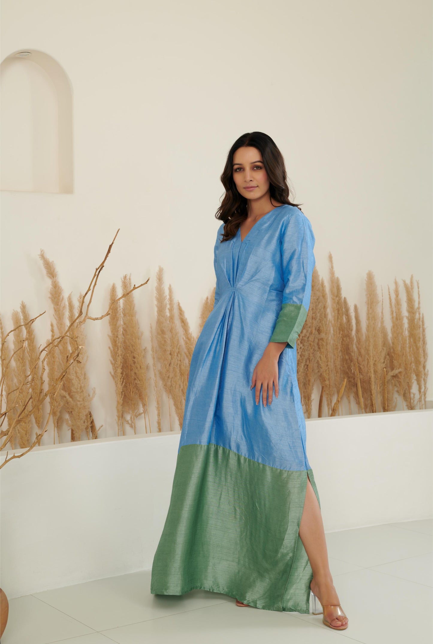 SeiNe Kaftan - Blue/Sage