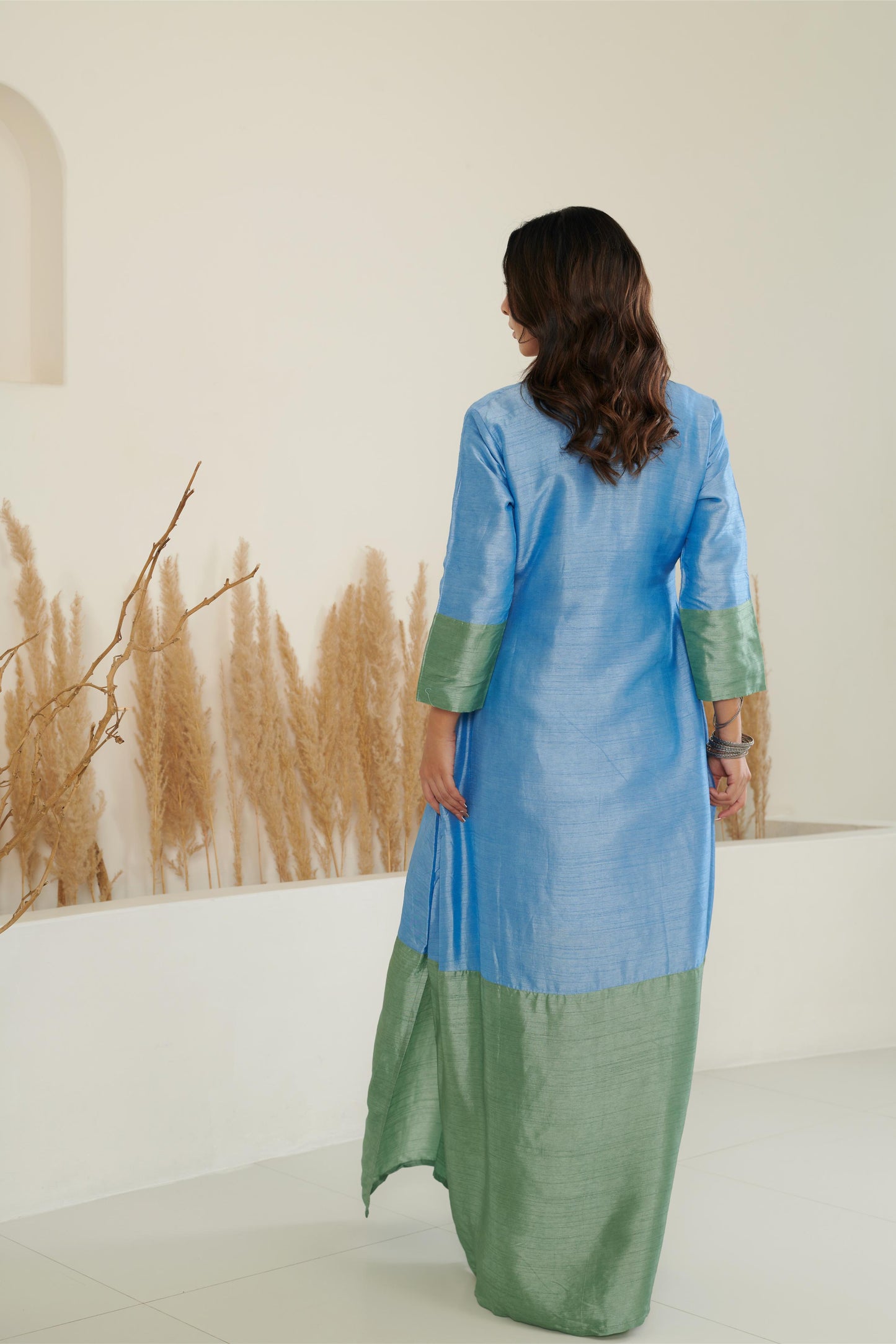 SeiNe Kaftan - Blue/Sage