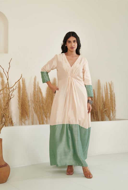 SeiNe Kaftan - Ivory/Sage