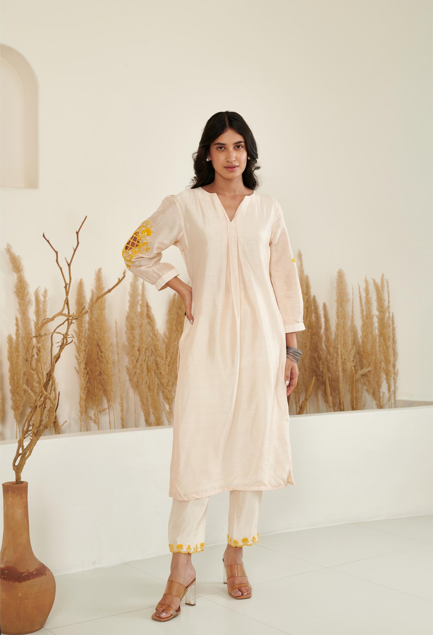 KoSi Kurta Set - Ivory