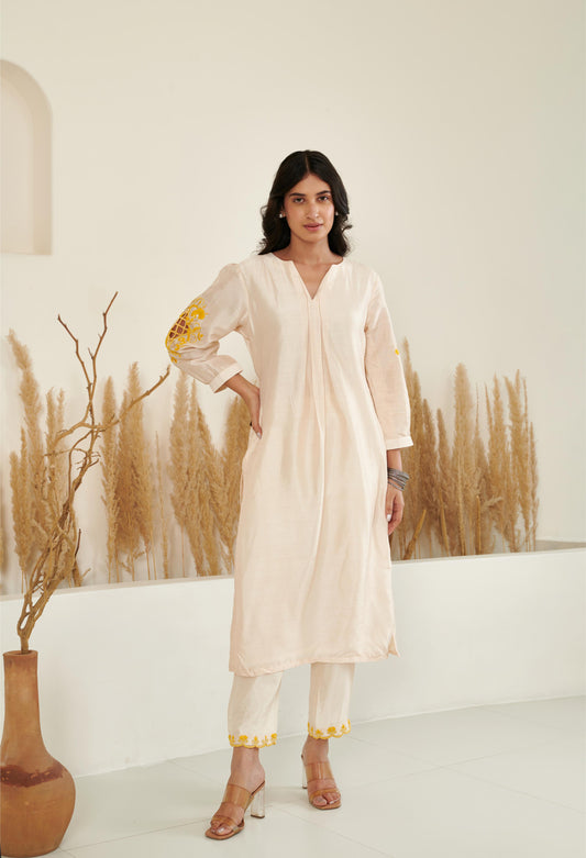 KoSi Kurta Set - Ivory