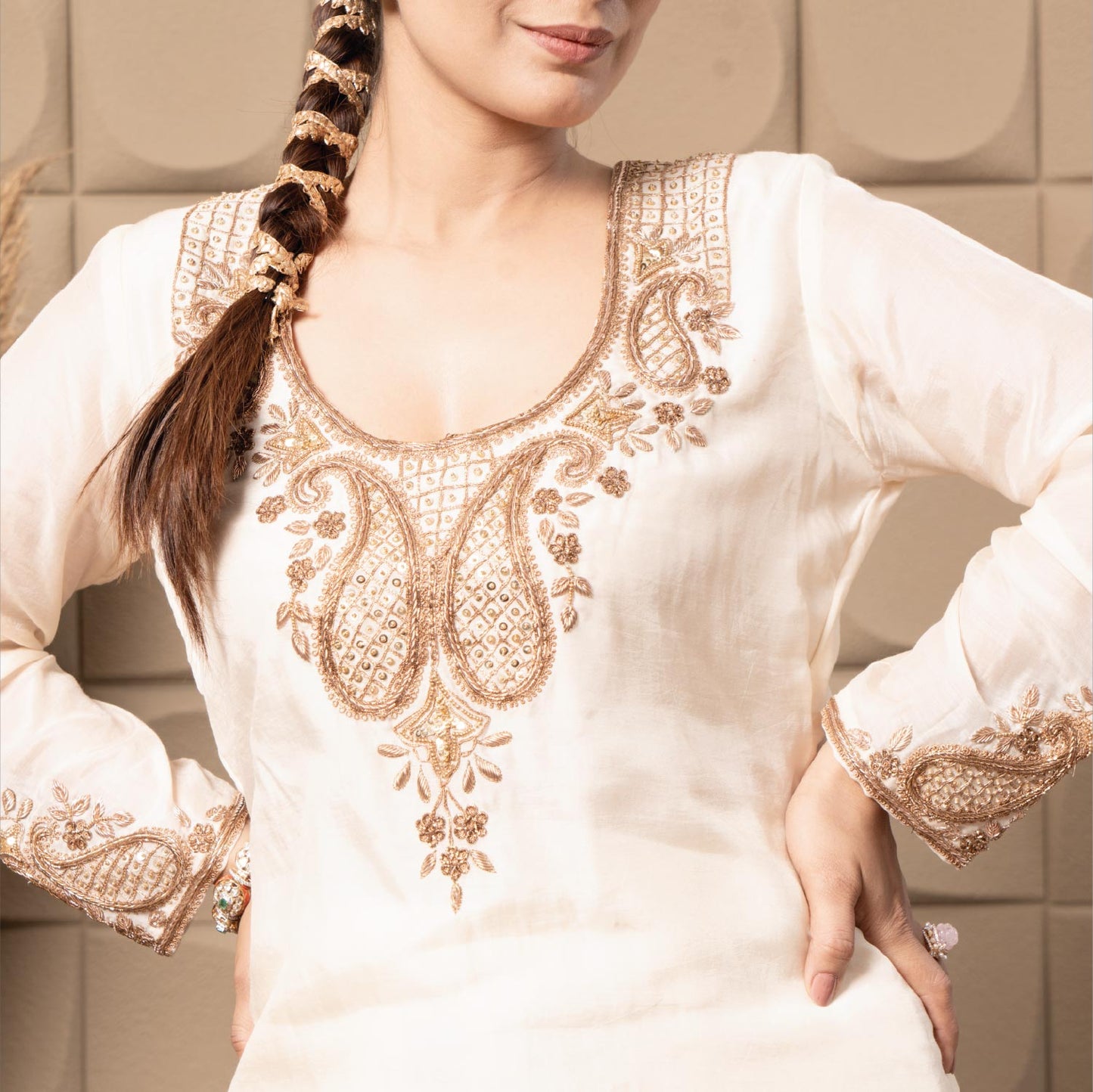 MISTY STRAIGHT KURTA SET