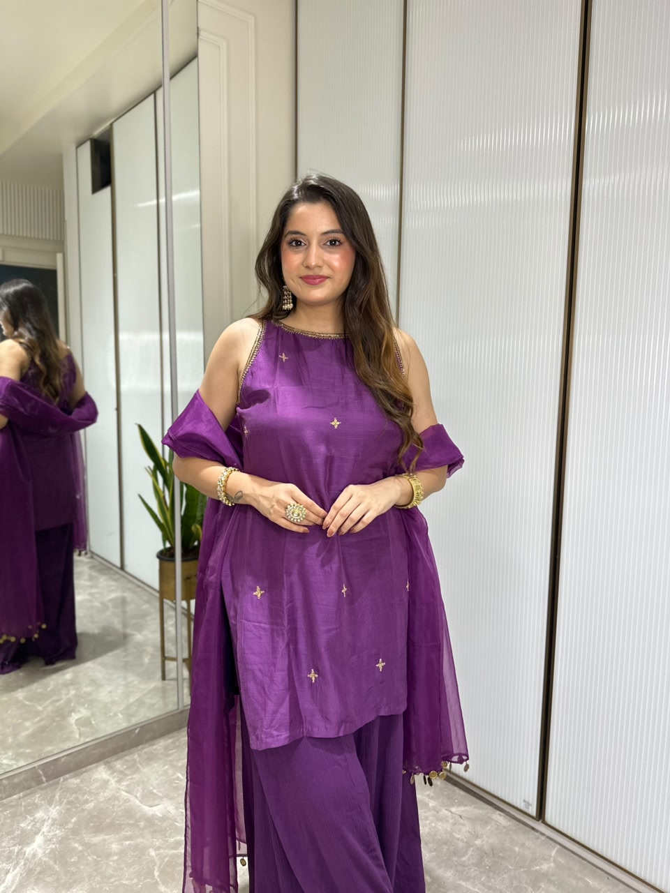 Plum Garara Set
