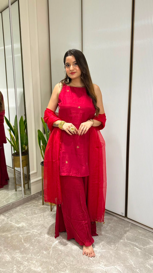 Roseate Garara Set